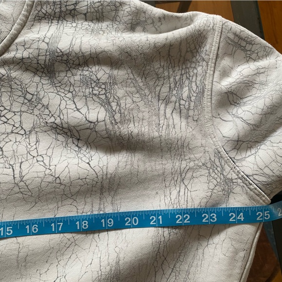 Lululemon Perfectly Oversized Crew Thread Dye White Black 8 - Picture 12 of 16